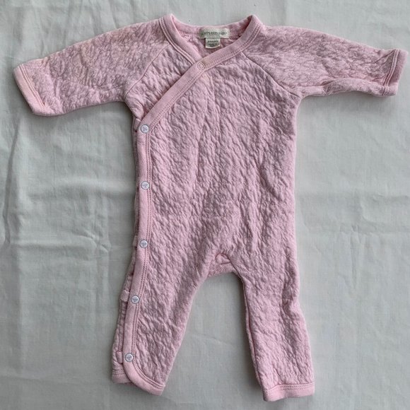 Burt's Bees Baby Other - Burt's Bees Quilted Kimono Coverall One Piece Preemie